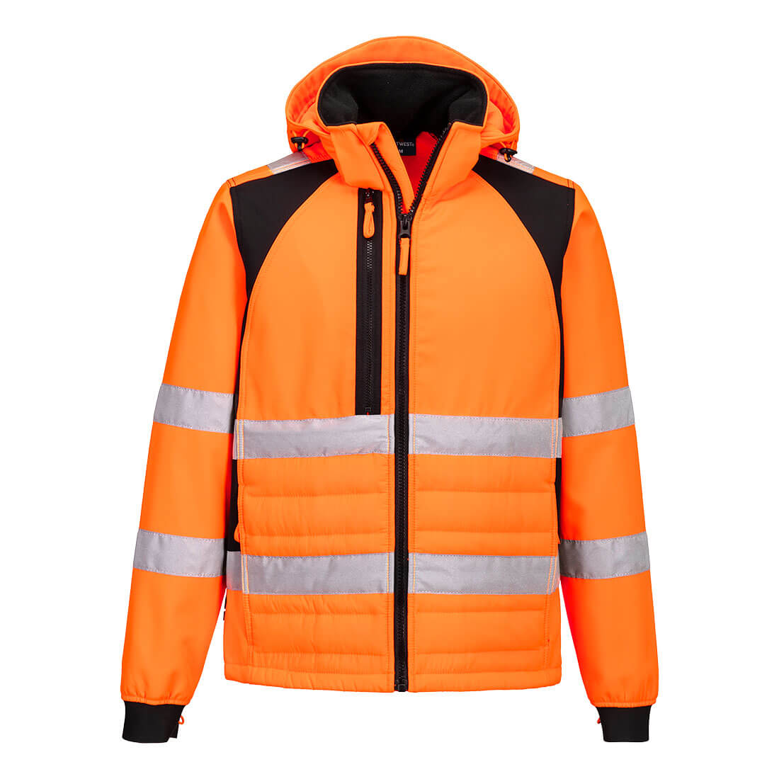 Geacă hibridă cu vizibilitate ridicată Portwest WX2 Eco, clasa 3 (CD863)