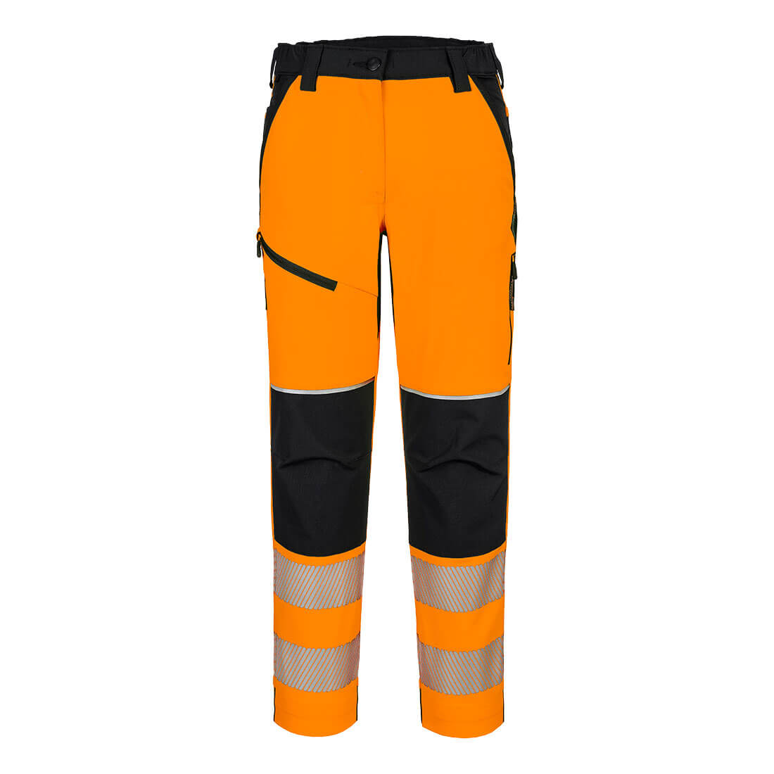 Pantaloni de lucru Portwest PW3 Stretch pentru femei, de înaltă vizibilitate (T141)