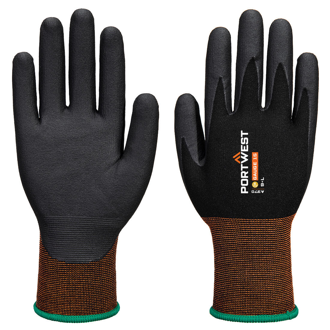 Mănuși Portwest GP Grip 15, din micro-spumă de nitril (A370)