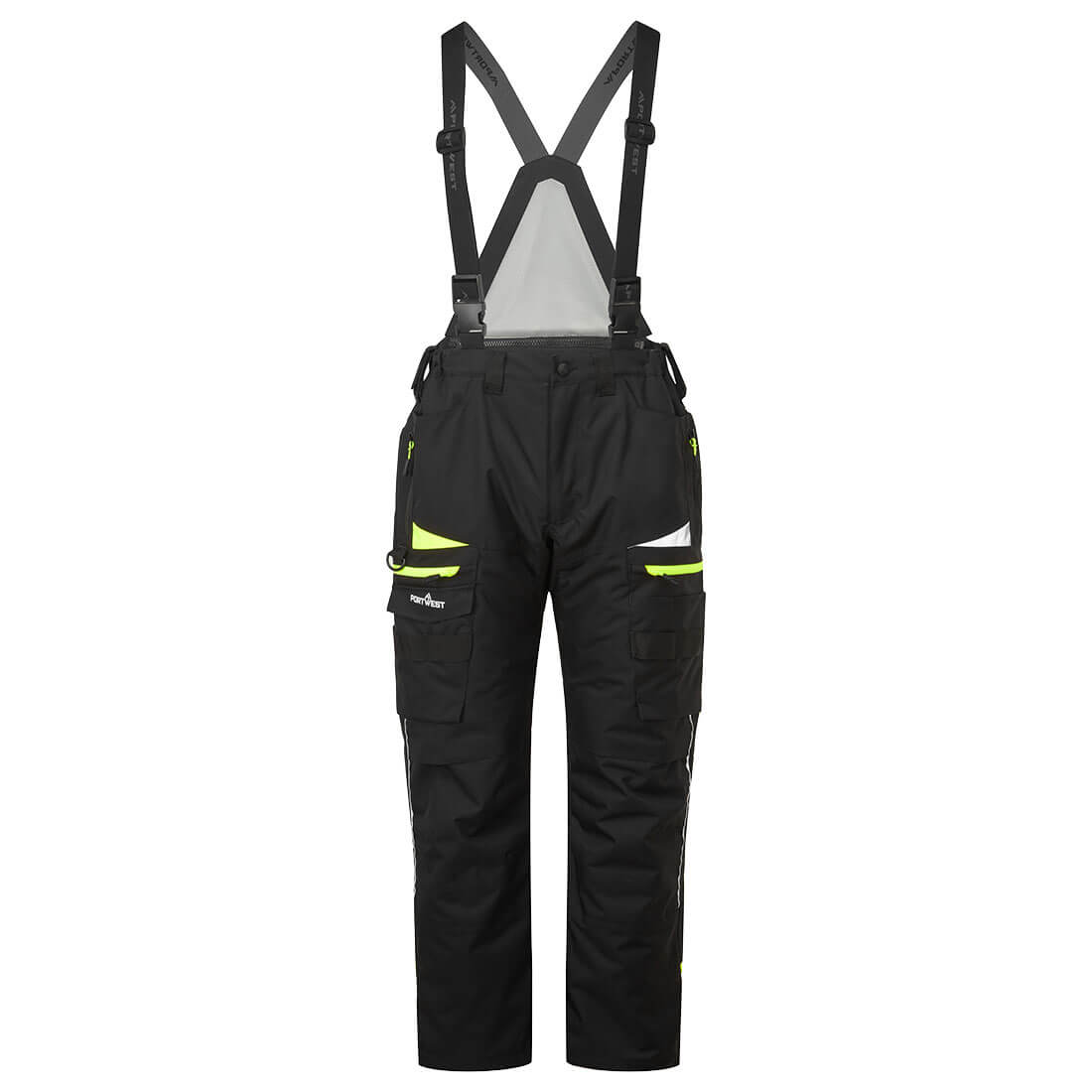 Pantaloni de iarnă izolați Portwest DX4, cu bretele detașabile (DX458)