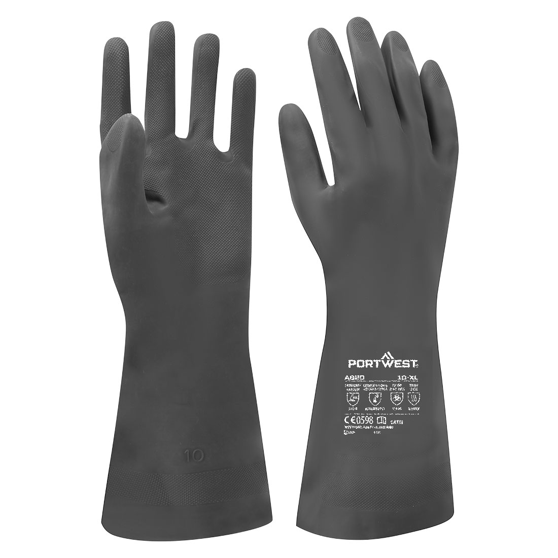 Mănuși chimice de neopren Portwest (A820)
