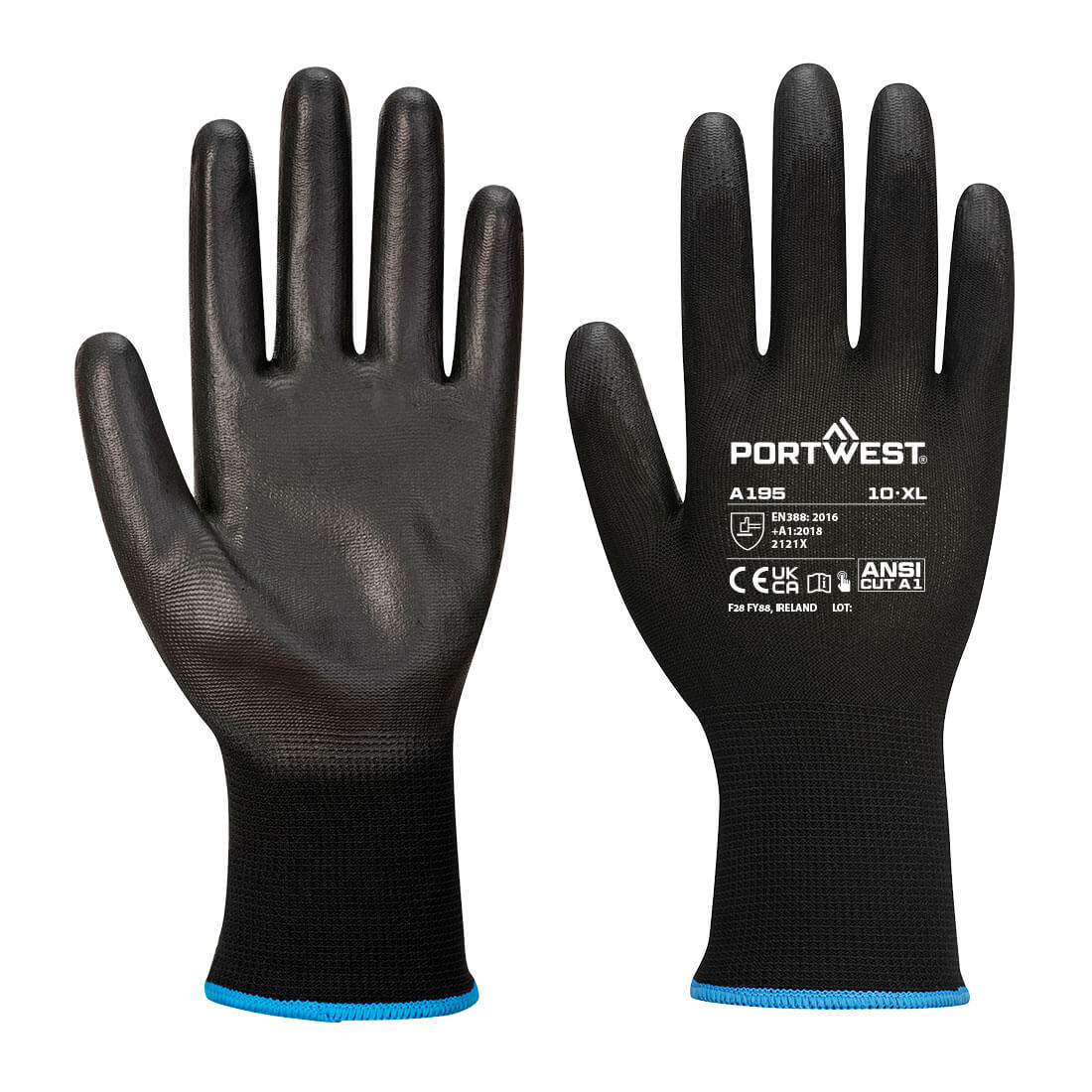 Mănuși Portwest Grip 13 PU Touchscreen (A195)