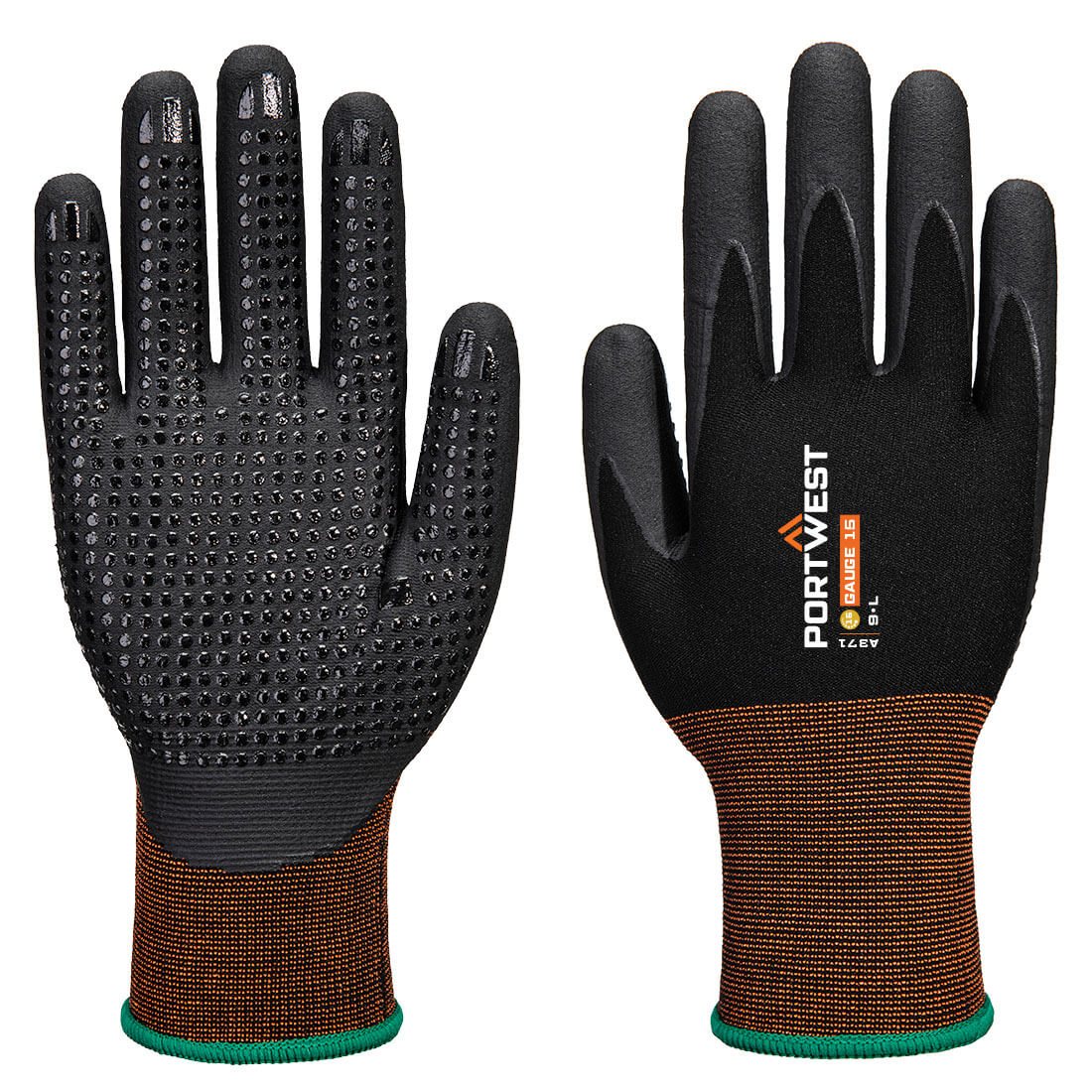 Mănuși GP Grip 15 Nitril Micro Foam Portwest (A371)