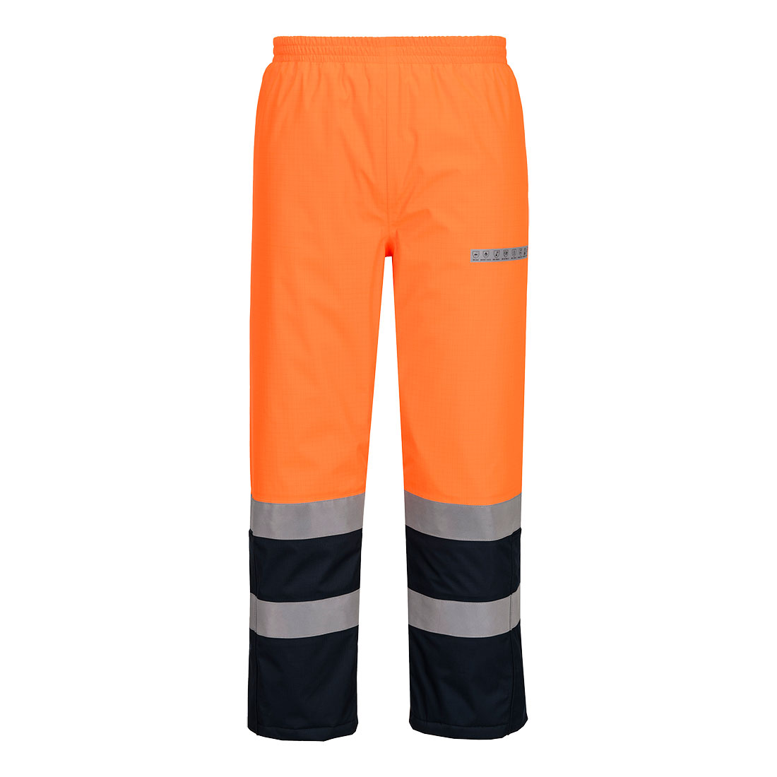 Pantaloni de iarnă ignifugi Portwest Bizflame Rain+ Hi-Vis Multi-Norm Contrast (FR434)