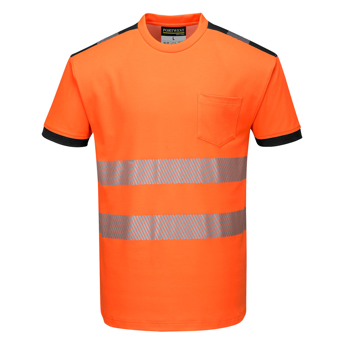 Tricou reflectorizant Portwest PW3 Cotton Comfort (T181)
