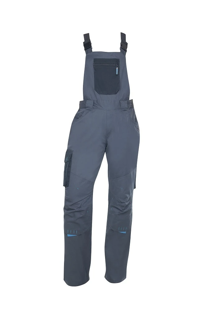 Pantaloni cu pieptar ARDON®4TECH, pentru femei, gri