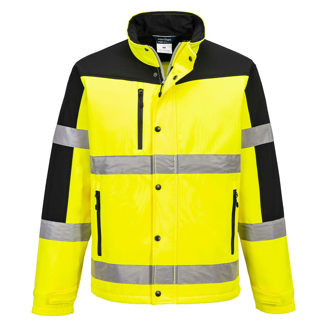 Jachetă softshell reflectorizantă Portwest, 3L, bicoloră (S429)