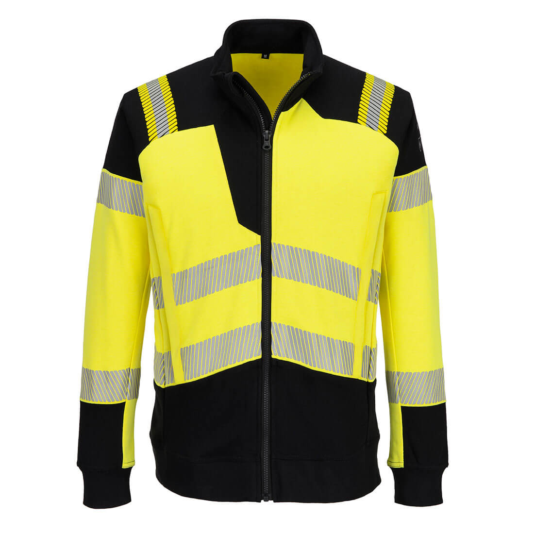 Hanorac ignifug Portwest PW3 Modaflame Knit Hi-Vis, cu fermoar (FR717)