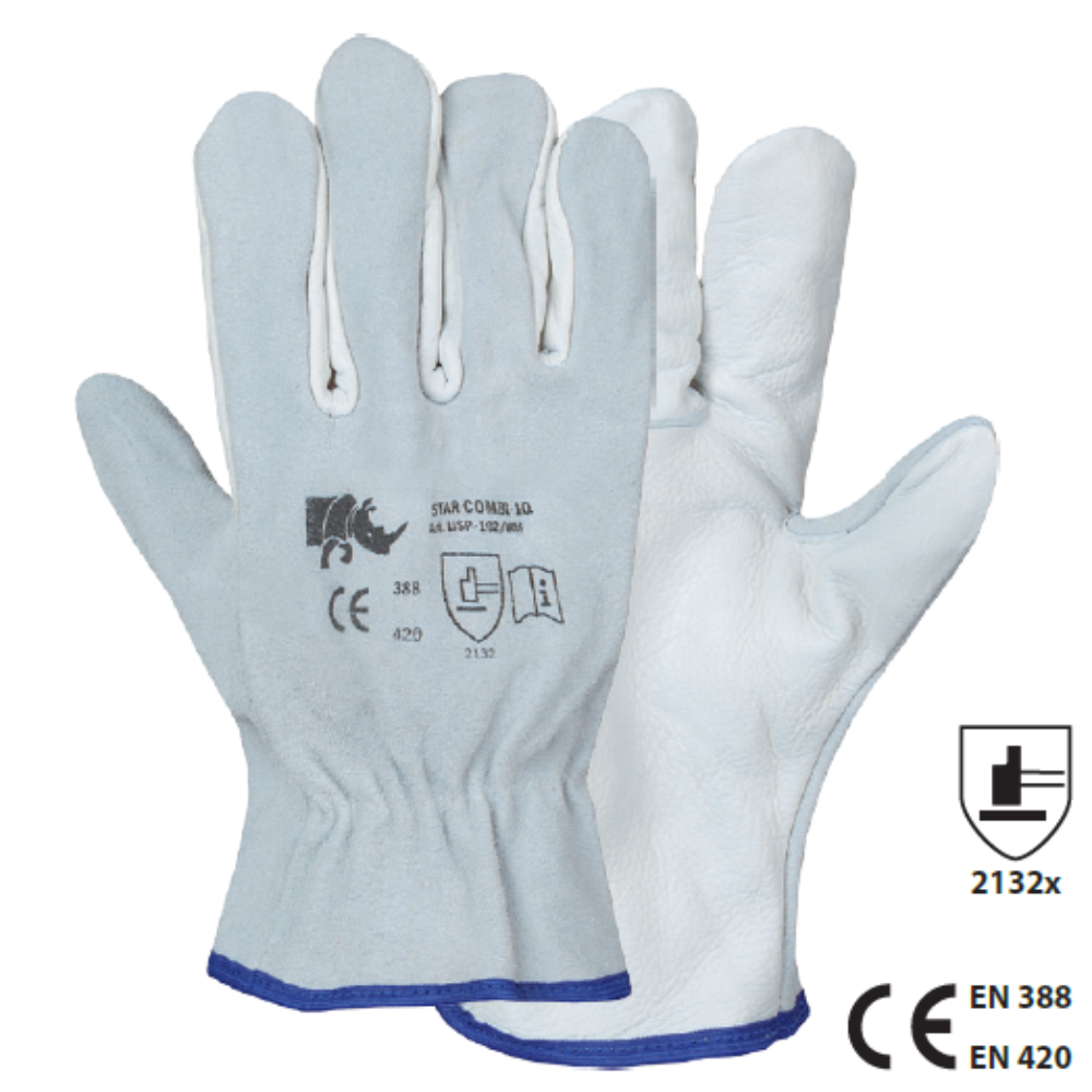Manusi Star Combi piele de bovina/spalt