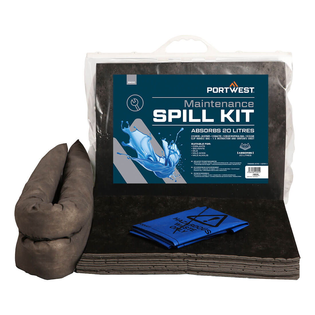 Set de absorbție Portwest de 20 litri (SM30)