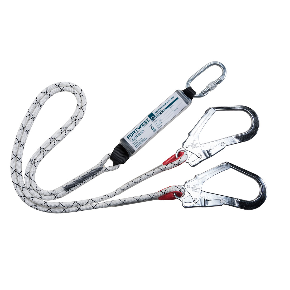 Coardă dublă Kernmantle Portwest, cu absorbitor de șoc (FP55)