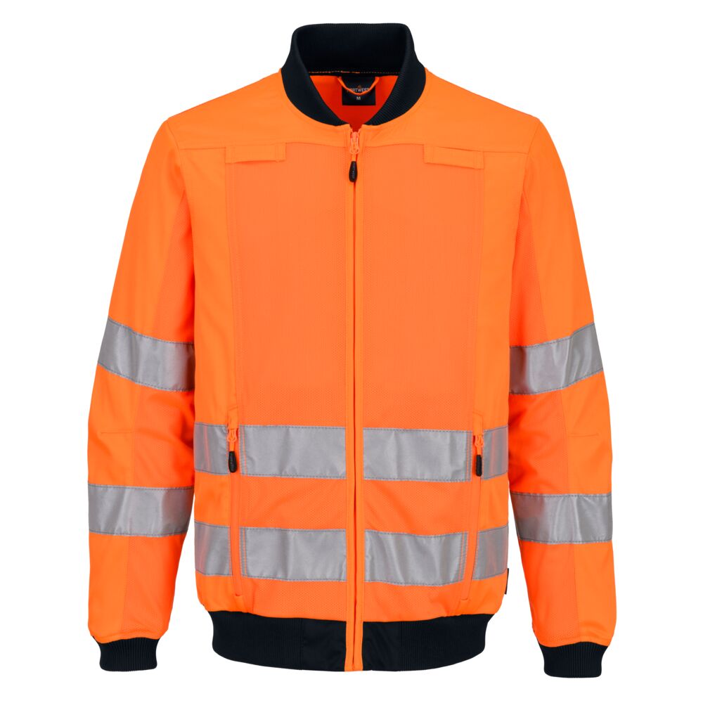Jachetă de lucru Portwest Hi-Vis, cu panouri din plasă (T164)