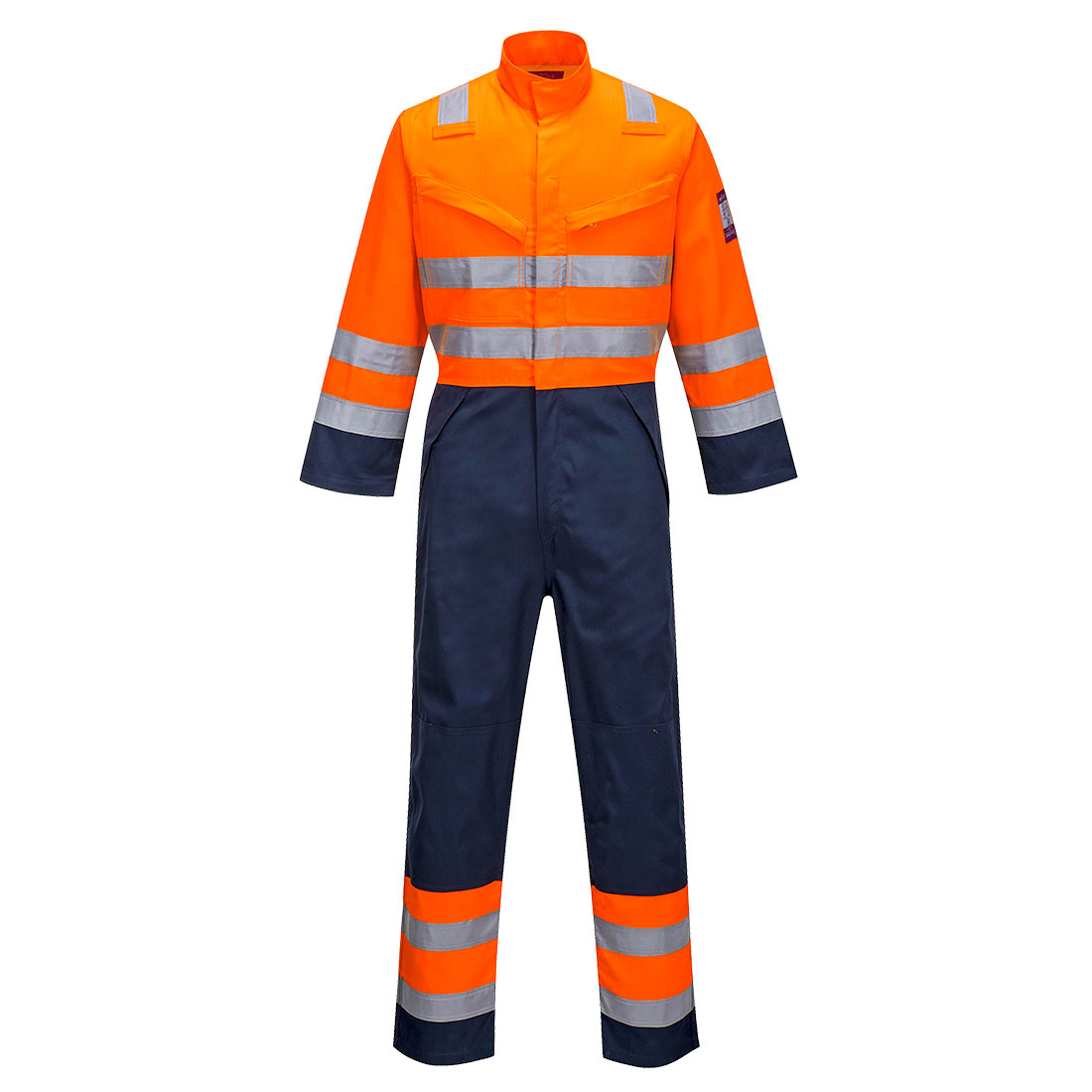 Combinezon ignifug Portwest Modaflame RIS, bicolor navy/portocaliu (MV29)