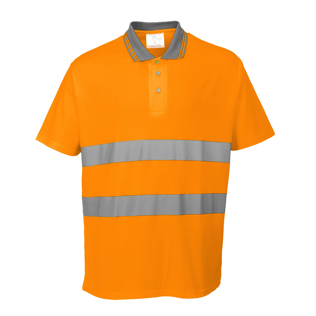 Tricou polo reflectorizant Portwest Cotton Comfort (S171)