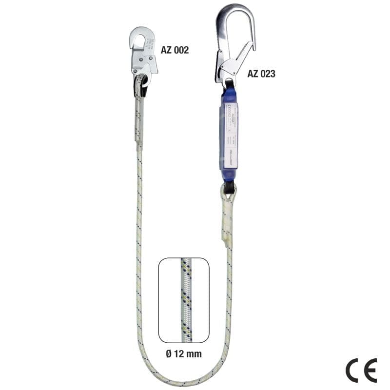 Amortizor de șoc ABM+LB 121-BIG, frânghie Ø 12 mm, L=2 m