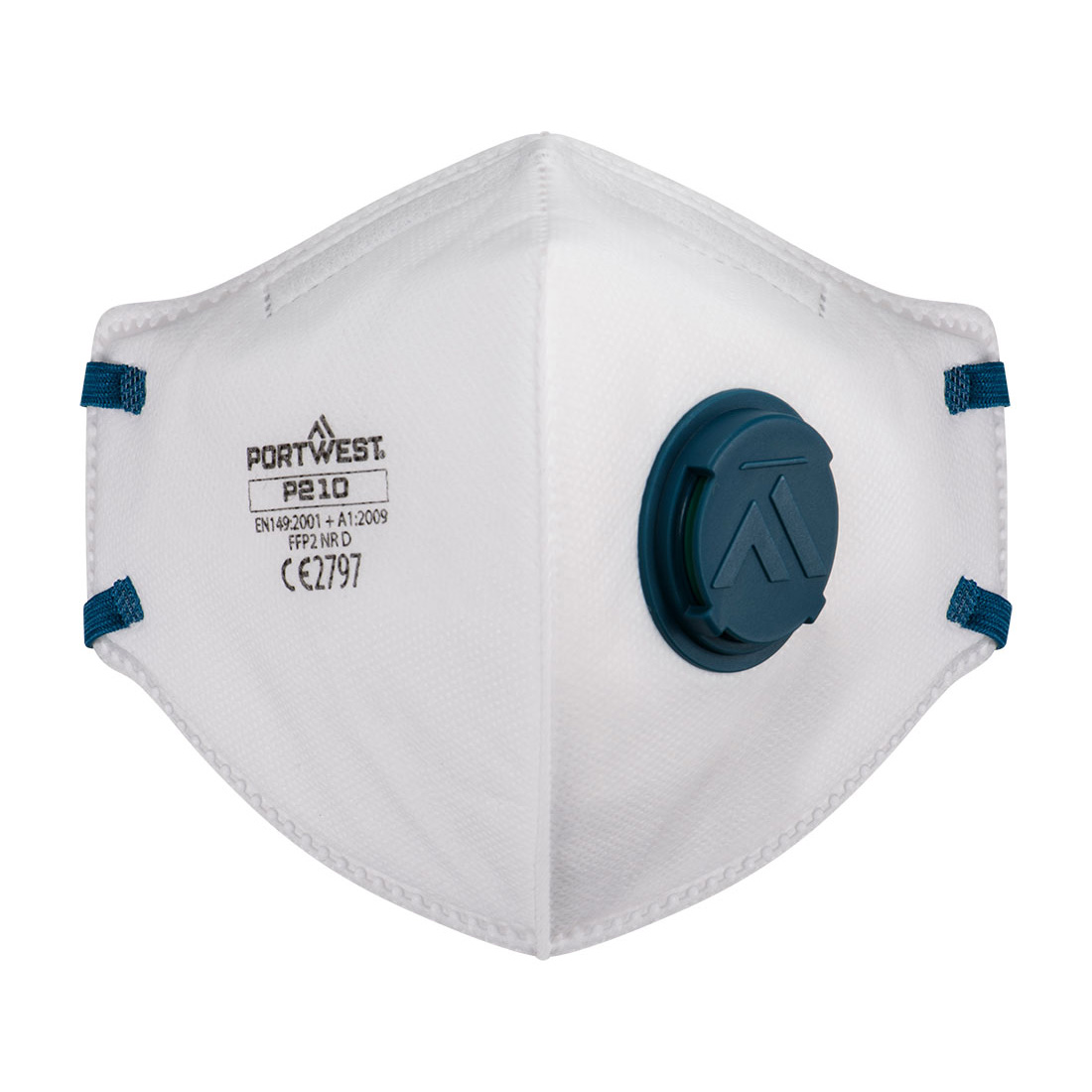 Semimască de unică folosință Portwest Dolomite FFP2, cu supapă, pachet 3 (P210)
