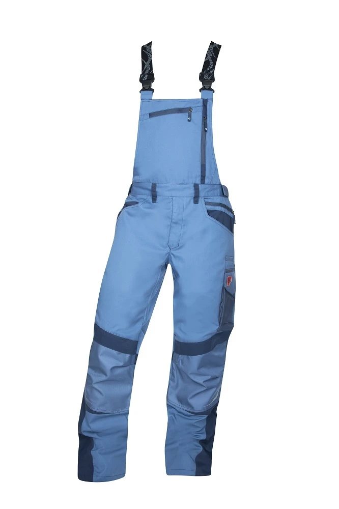 Pantaloni cu pieptar ARDON®R8ED+ lungiți albastru