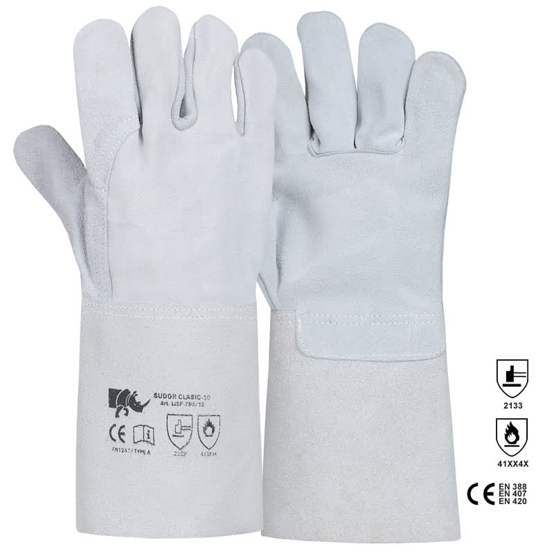 Manusi sudori Sudor Clasic spalt bovina fara captuseala 35cm – 10