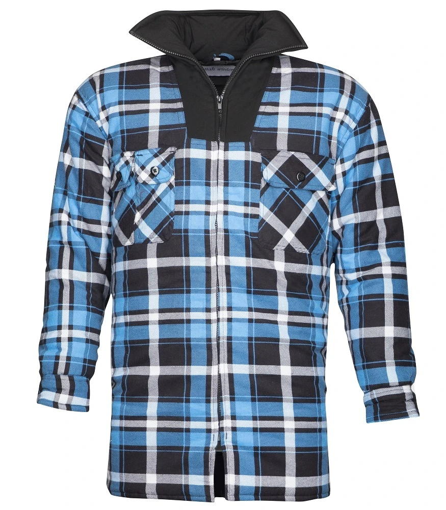 Cămașă de lucru de iarnă ARDON®JONAH WINTER, albastru-negru