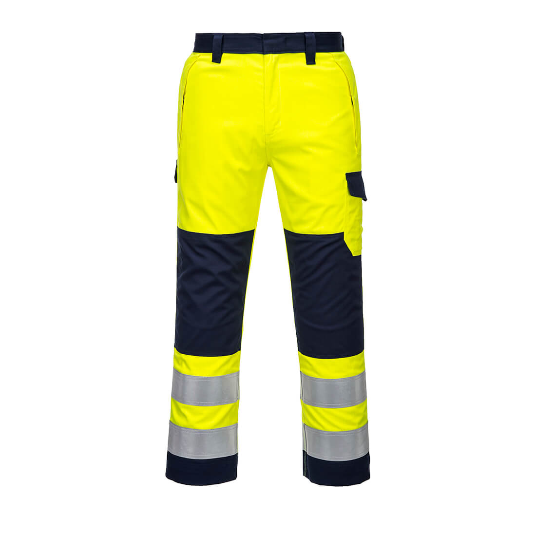 Pantaloni ignifugi Hi-Vis Portwest Modaflame Contrast, clasa 2 (MV46)