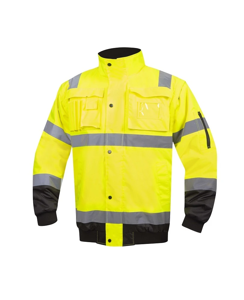 Jachetă de iarnă reflectorizantă ARDON®HOWARD+ galben-negru