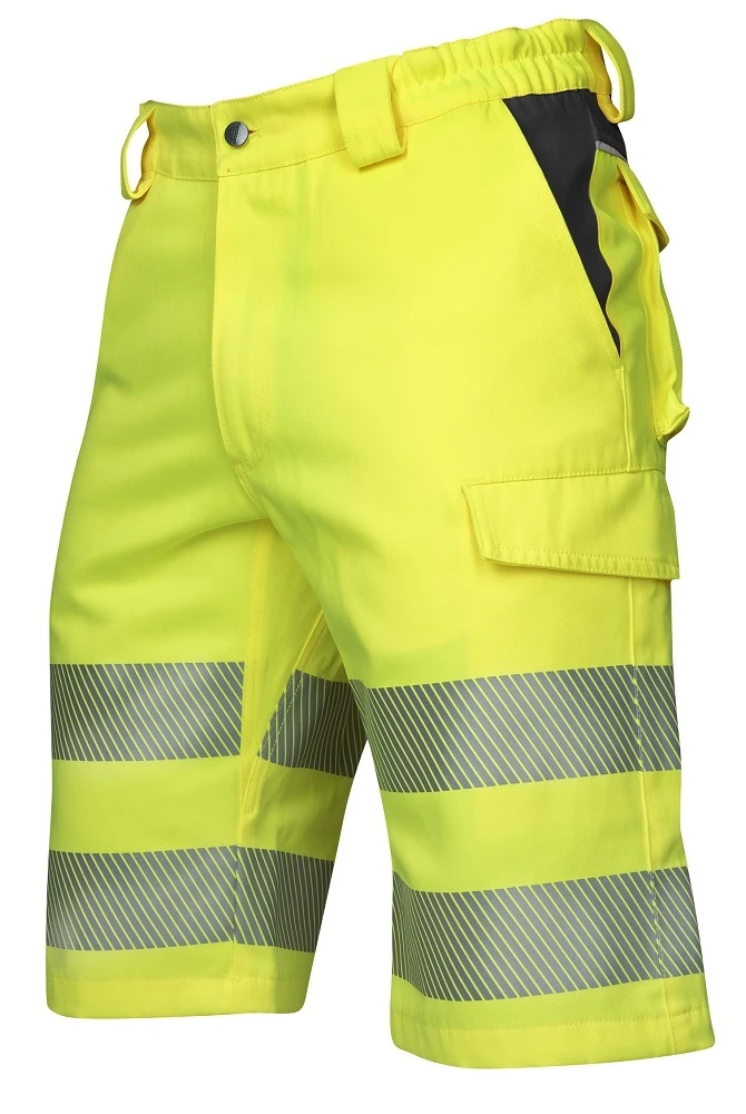 Pantaloni de lucru scurți reflectorizanți ARDON®SIGNAL+ galben-negru