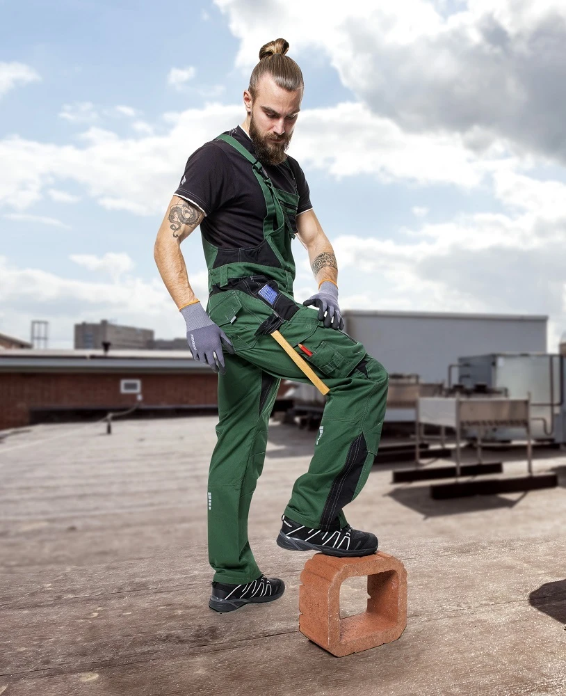 Pantaloni cu pieptar ARDON®VISION verde