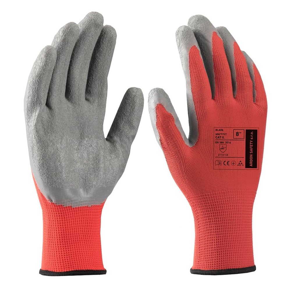 Manusi de protectie cu palma imersata in latex Blade - 2121X