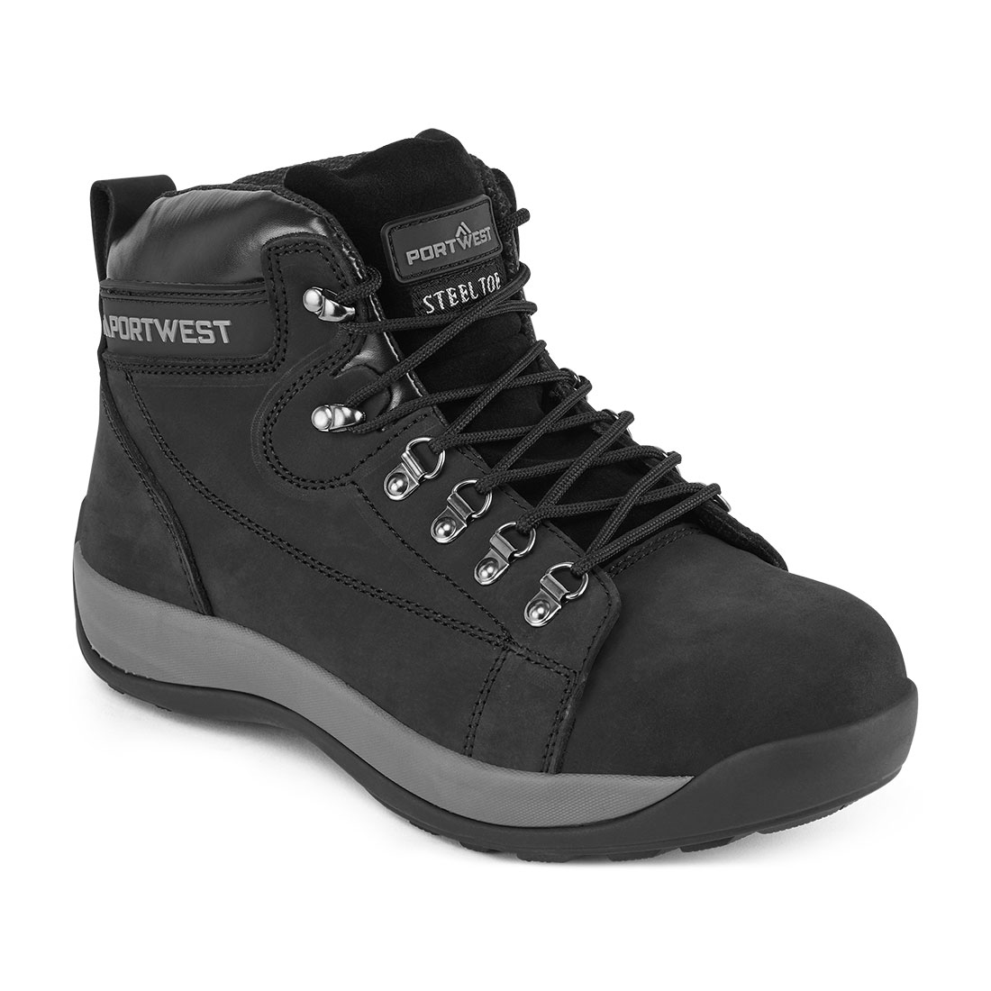Bocanci Portwest Steelite, piele nubuc SB HRO (FW31)