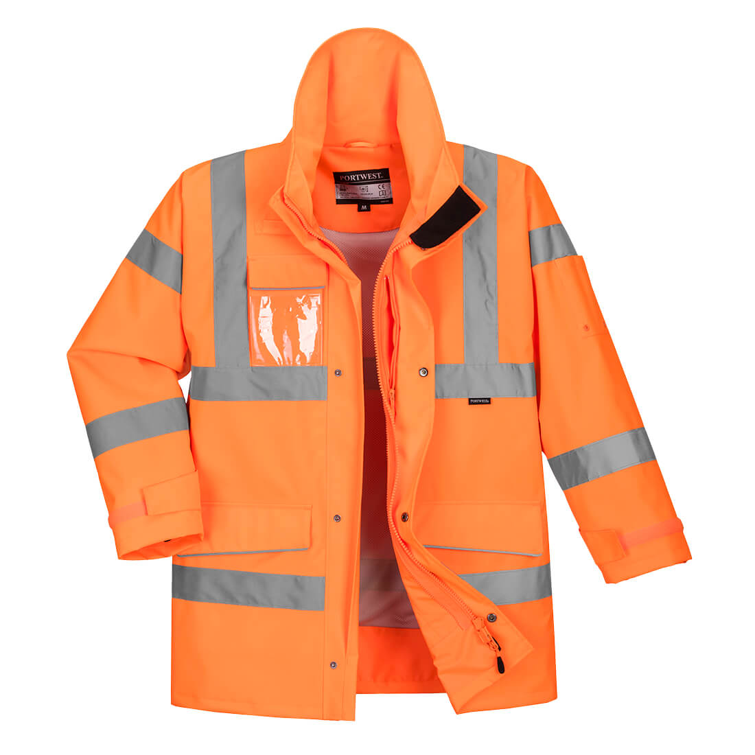 Jachetă de ploaie Portwest Hi-Vis Extreme Parka, clasa 3 (S590)