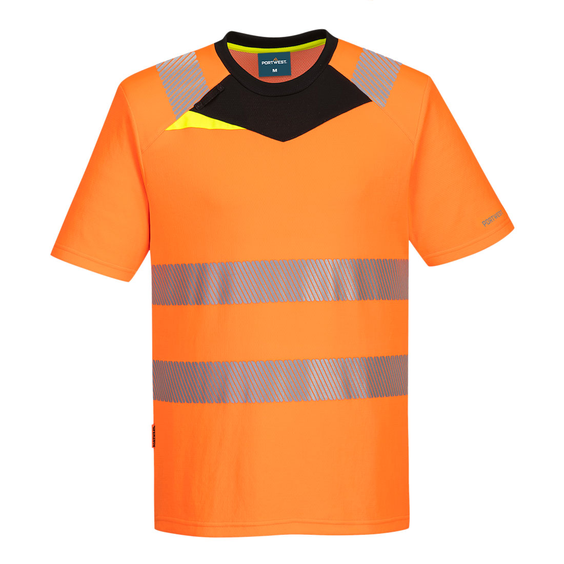 Tricou Portwest DX4 Hi-Vis, mânecă scurtă (DX413)