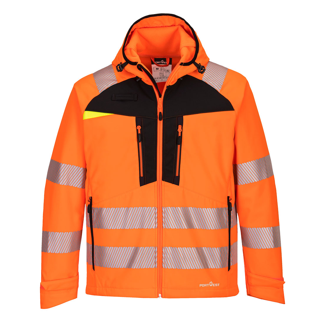 Geacă softshell Portwest DX4 Hi-Vis, 3 straturi (DX475)