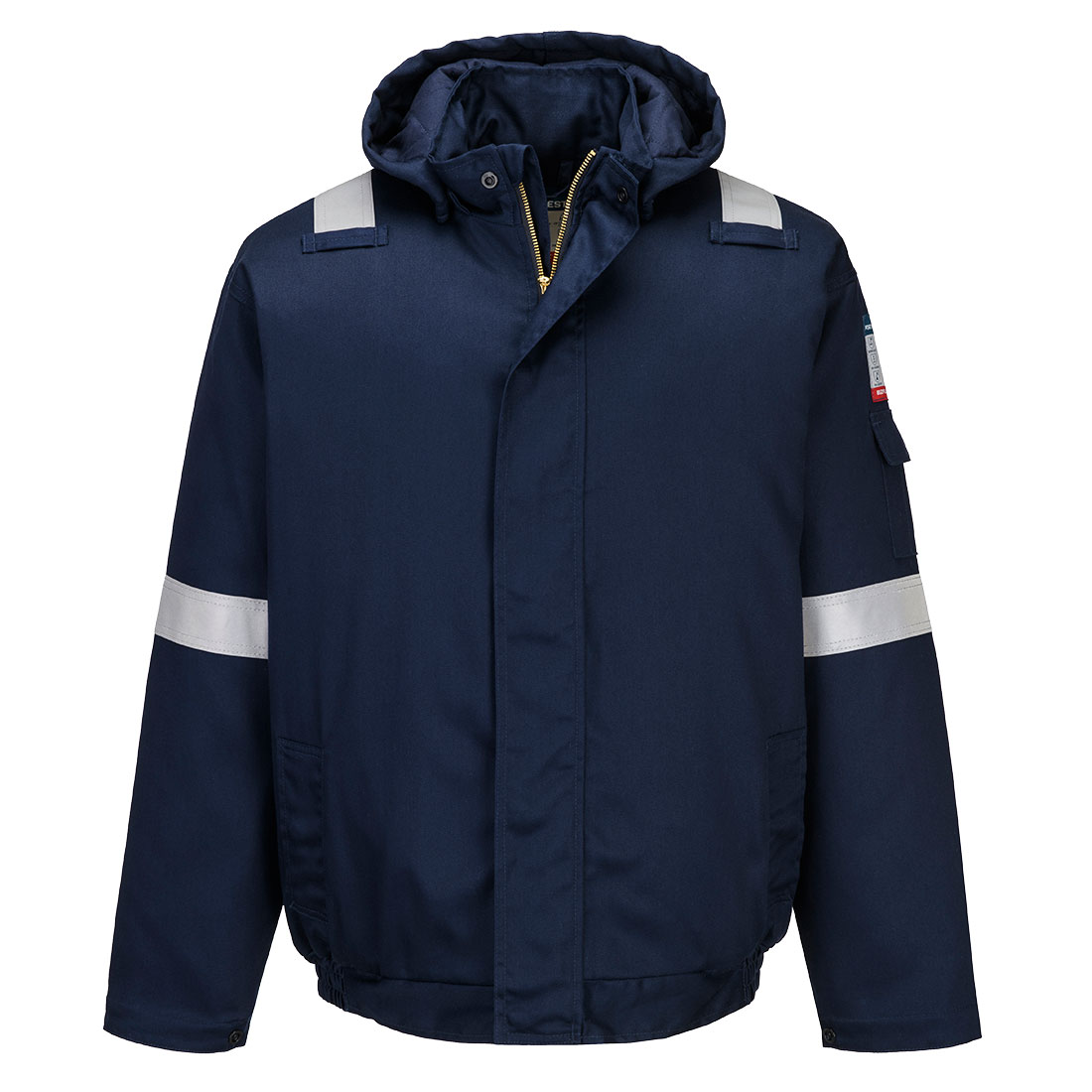 Jachetă tip bomber ignifugă căptușită Portwest Bizflame Work+ (FR731)