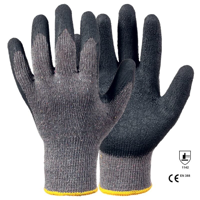 Mănuși Ecogrip din poliester imersate în latex – 10