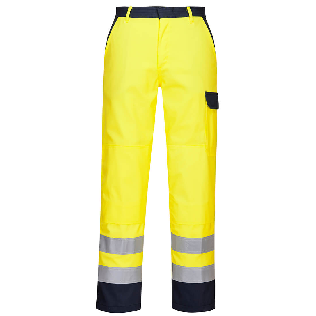 Pantaloni ignifugi Hi-Vis Portwest Bizflame Work, clasa 2 (FR92)
