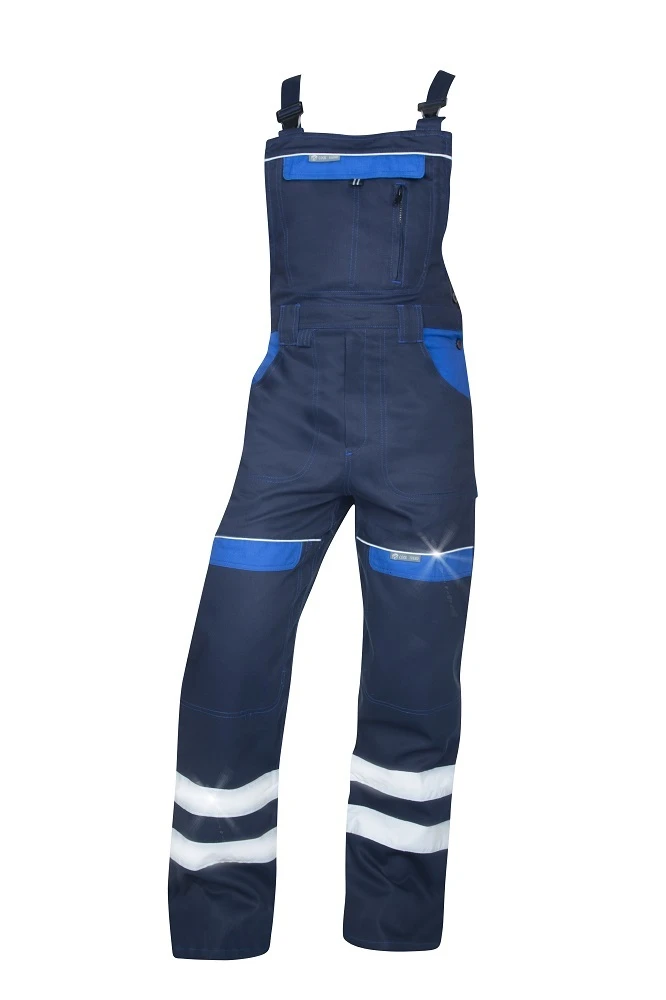 Pantaloni de lucru reflectorizanți cu pieptar ARDON®COOL TREND