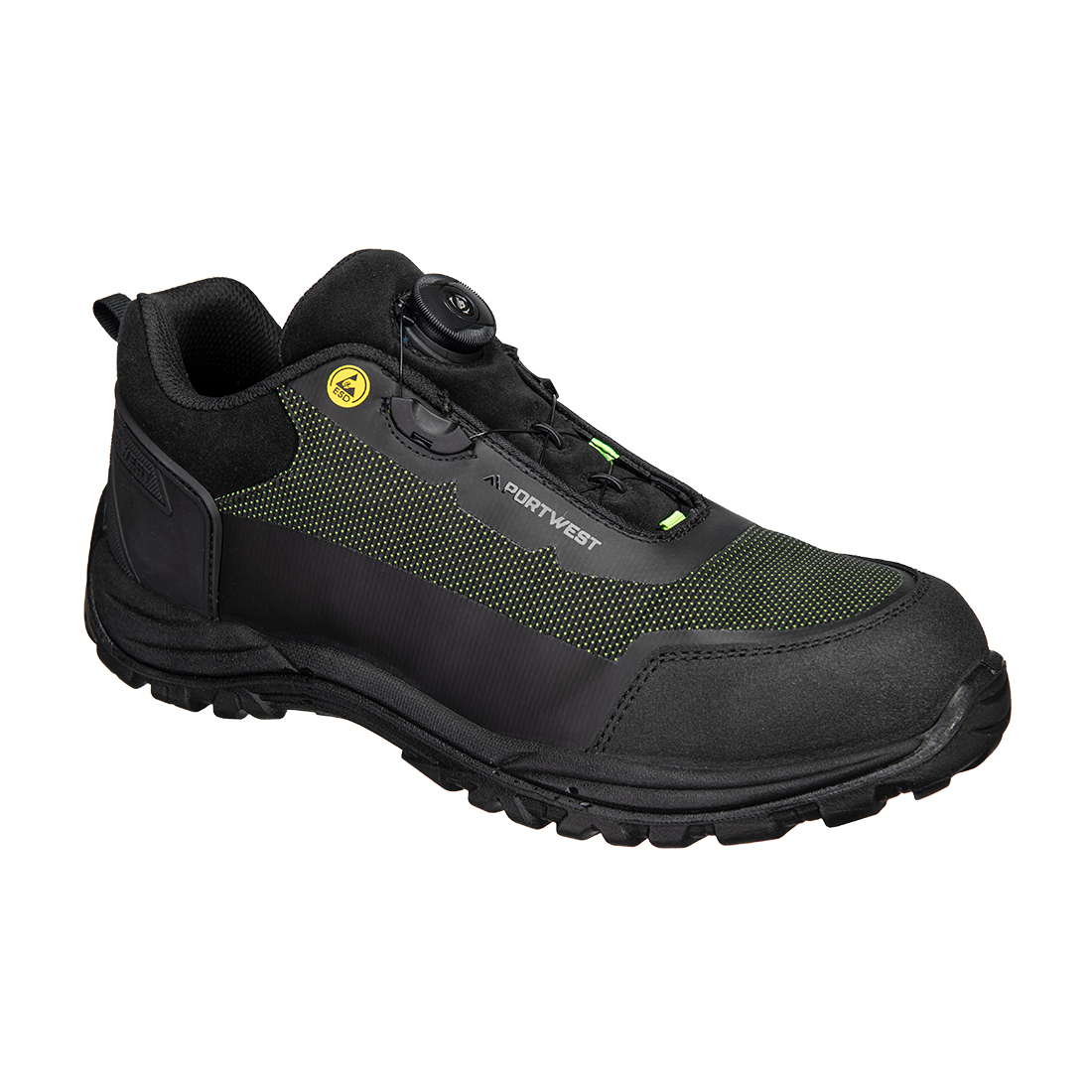 Pantofi de protecție Portwest din material textil, compoziți, S3S ESD SR FO (FE05)